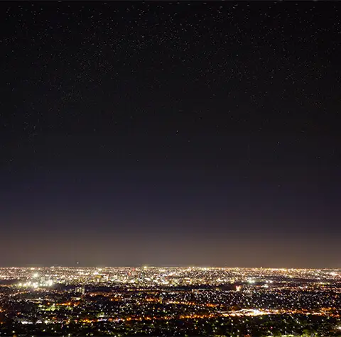 High-rise premium towers with panoramic city skyline views