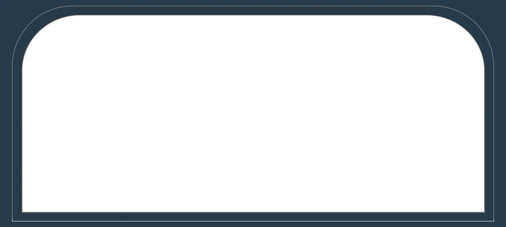 decorative banner frame