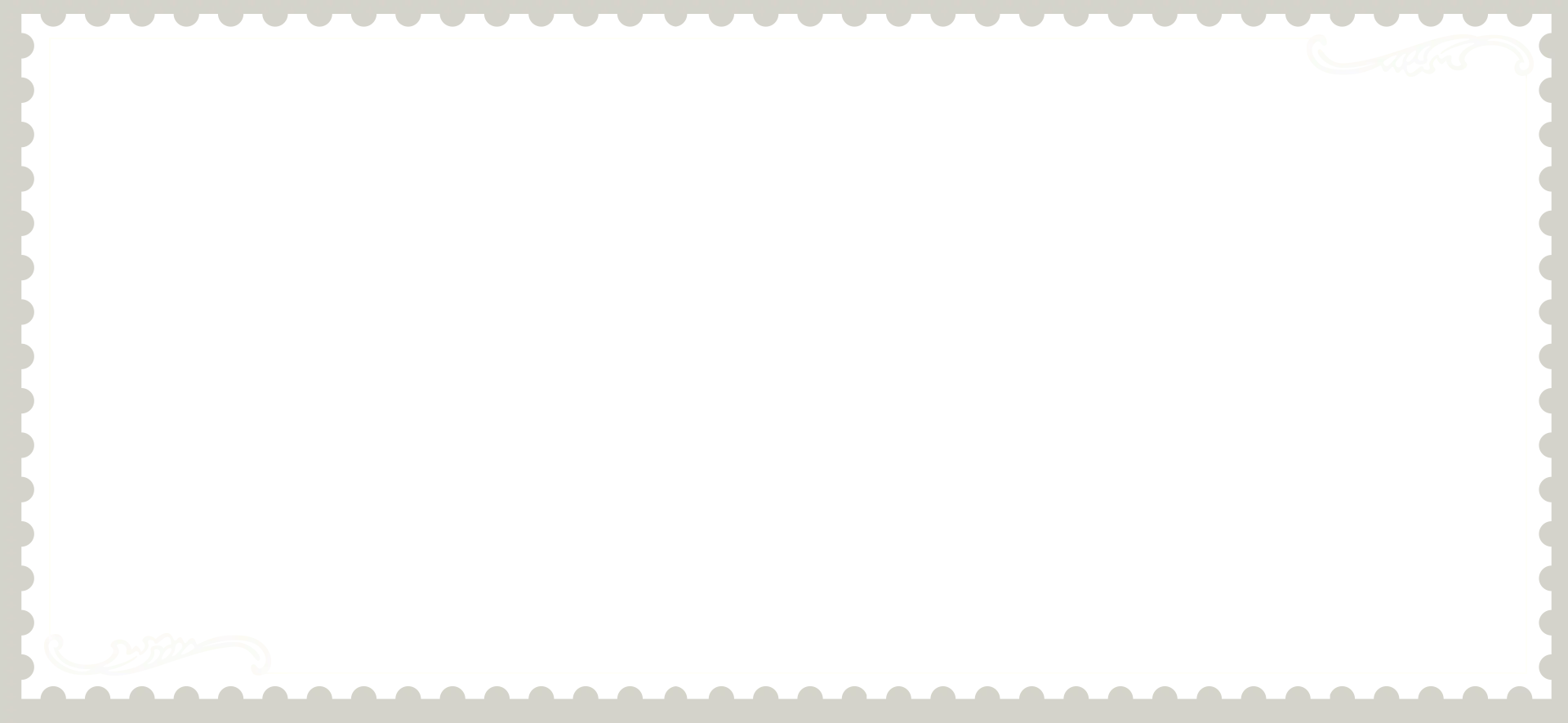 decorative banner frame